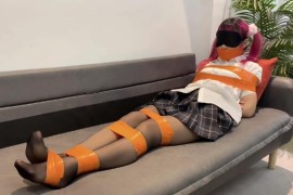 胶带束缚的黑丝脚TK - H268