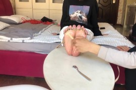 可爱妹子玉足tk - F399