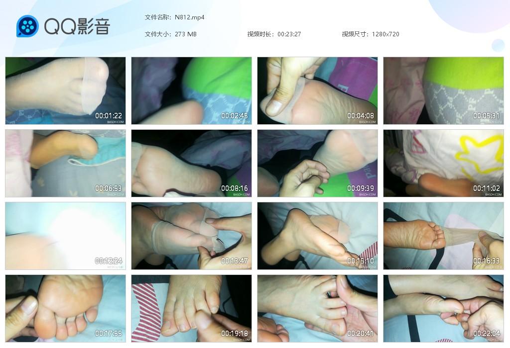 G.jpg 挠醉酒女同事丝袜脚 - N812  第1张